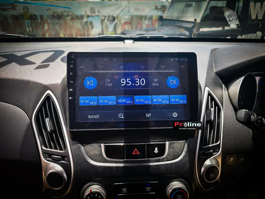 Hyundai ix35 2009-2015 GPS Bluetooth Hand free wireless Apple CarPlay Android Auto USB