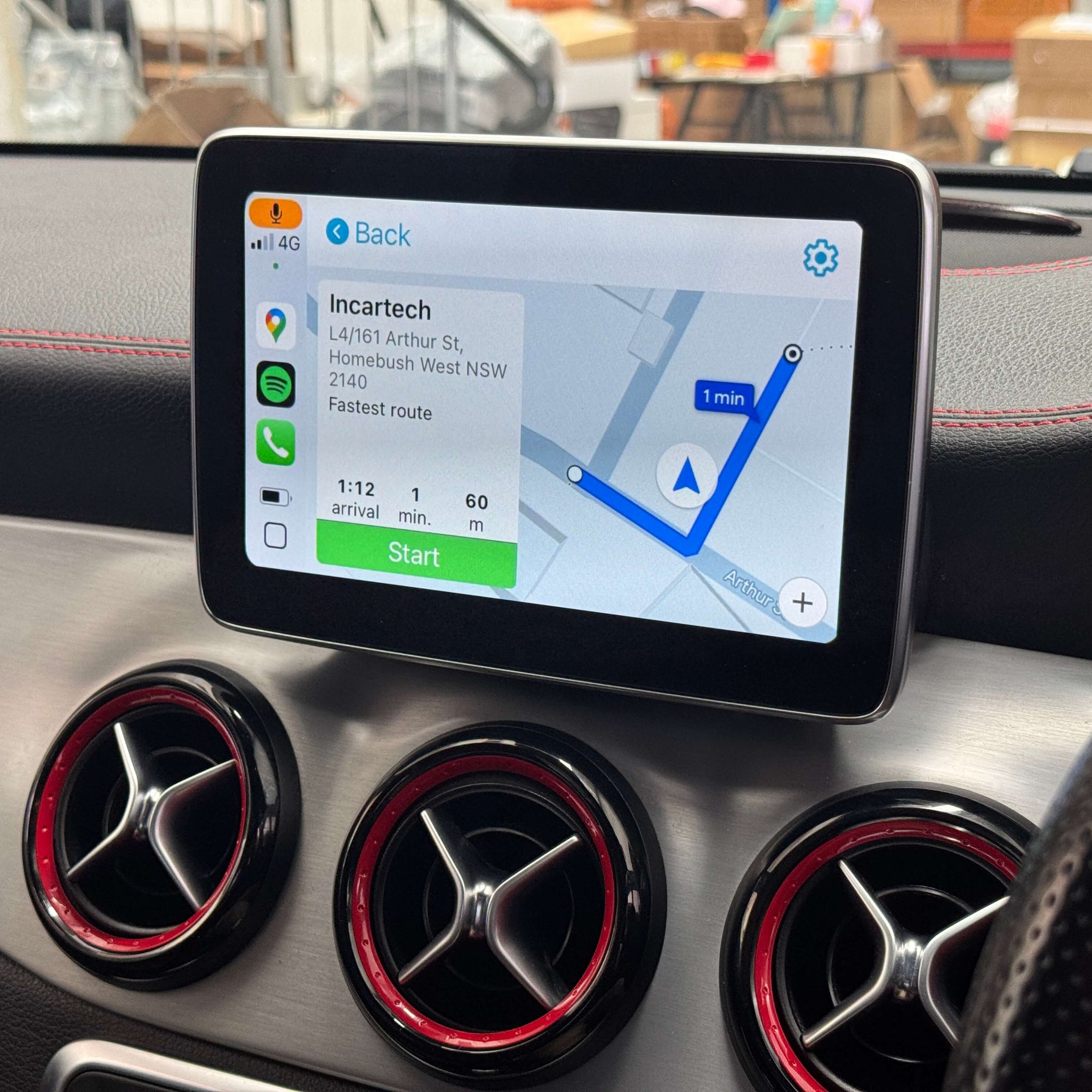 Mercedes Benz CLA Class 13-18 (C117 X117) Add Wireless Carplay & Android Auto MMI Retrofit interface