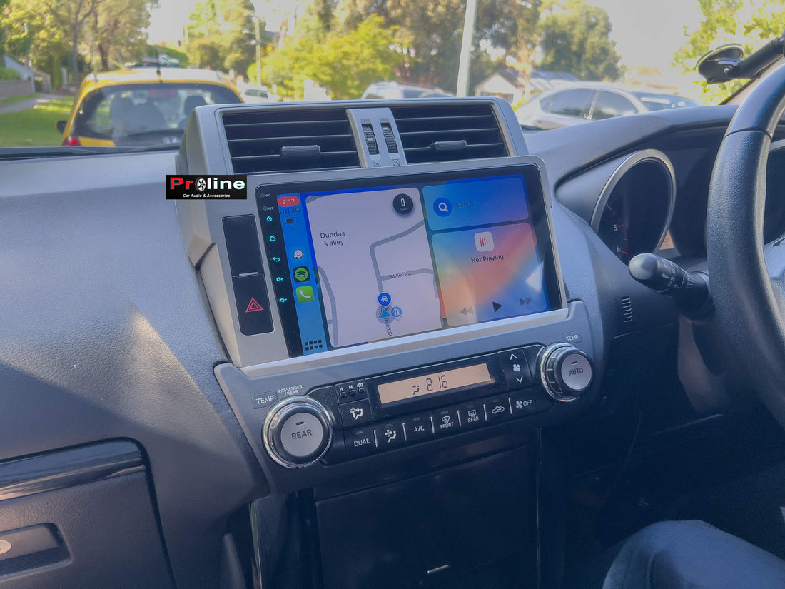Toyota Prado 150 VX Altitude Kakadu 2014-2018 GPS Bluetooth USB Stereo GPS 10 inch touchscreen DSP