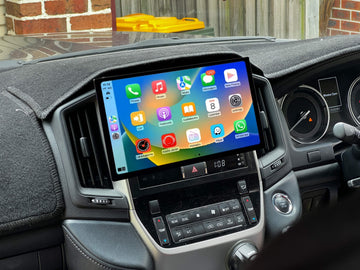 Toyota Landcruiser LC200 GX GXL 15-24 13.3 GPS Wireless Apple Carplay Stereo android auto