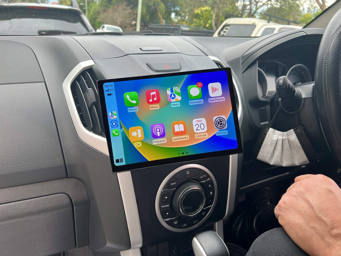 Isuzu DMAX/MUX 2012-2020 GPS 13.3 touchscreen Wireless CarPlay Android Auto stereo