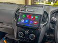 Isuzu Dmax Mux GPS Sat Nav upgrade stereo 9