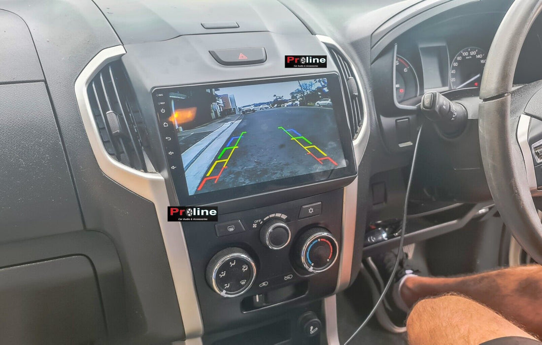 Isuzu Dmax Mux GPS Sat Nav upgrade stereo 9" touchscreen USB Reversing Camera