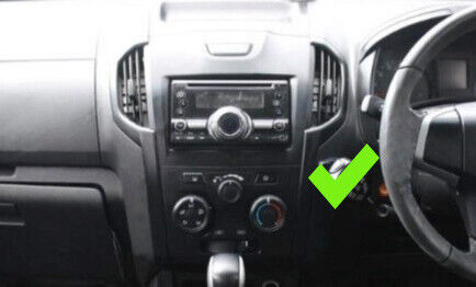 Isuzu Dmax Mux GPS Sat Nav upgrade stereo 9" touchscreen USB Reversing Camera