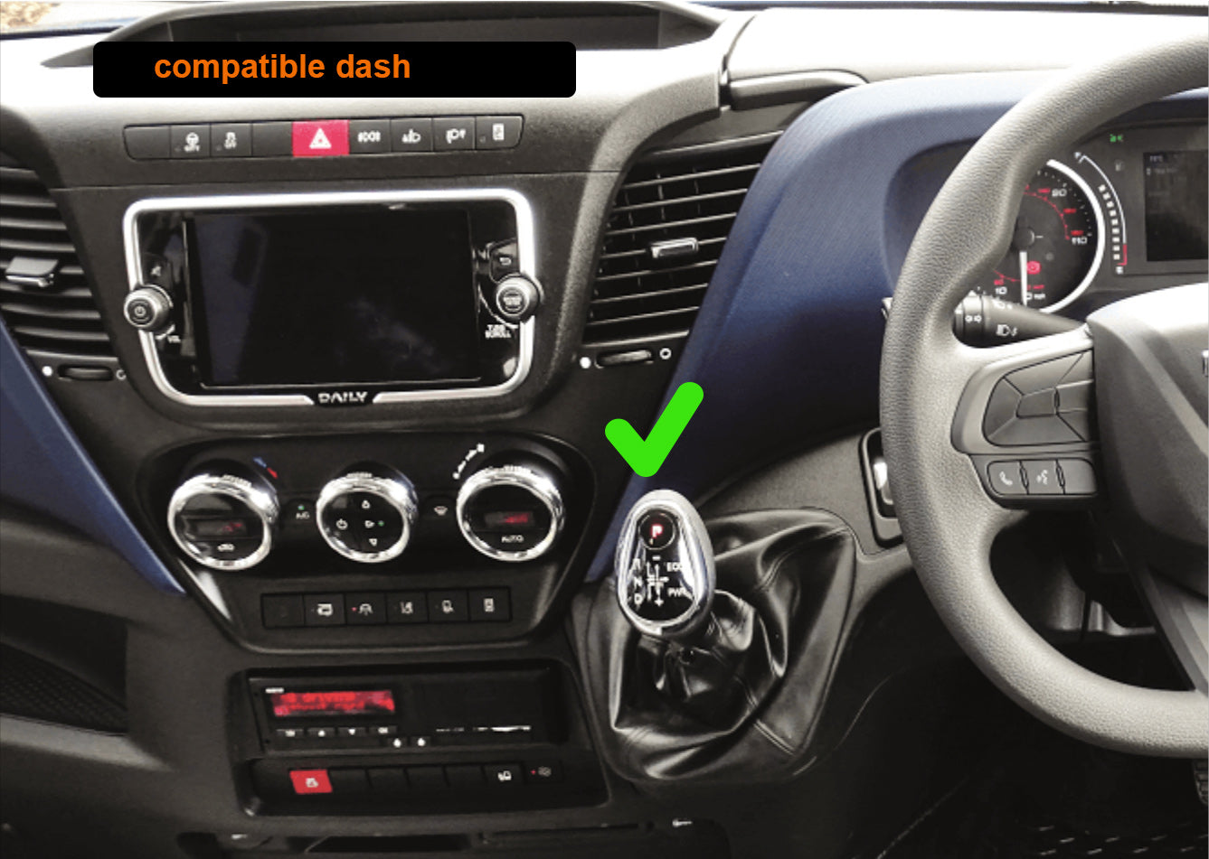 Iveco Daily 13-22 10 inch GPS Wireless Carplay Stereo GPS SatNav android auto reverse camera