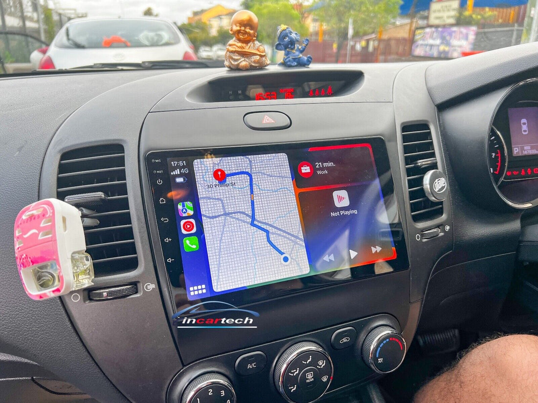 Kia Cerato 2014-2017 Wireless Apple CarPlay Android Auto GPS Bluetooth Stereo Radio