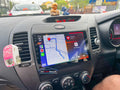Kia Cerato 2014-2017 Wireless Apple CarPlay Android Auto GPS Bluetooth Stereo Radio