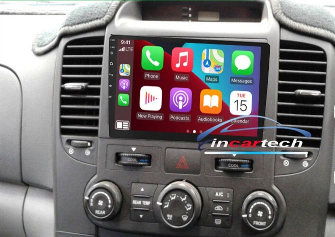 Kia Grand Carnival 2006-2011 Wireless Apple CarPlay Android Auto GPS Stereo Radio