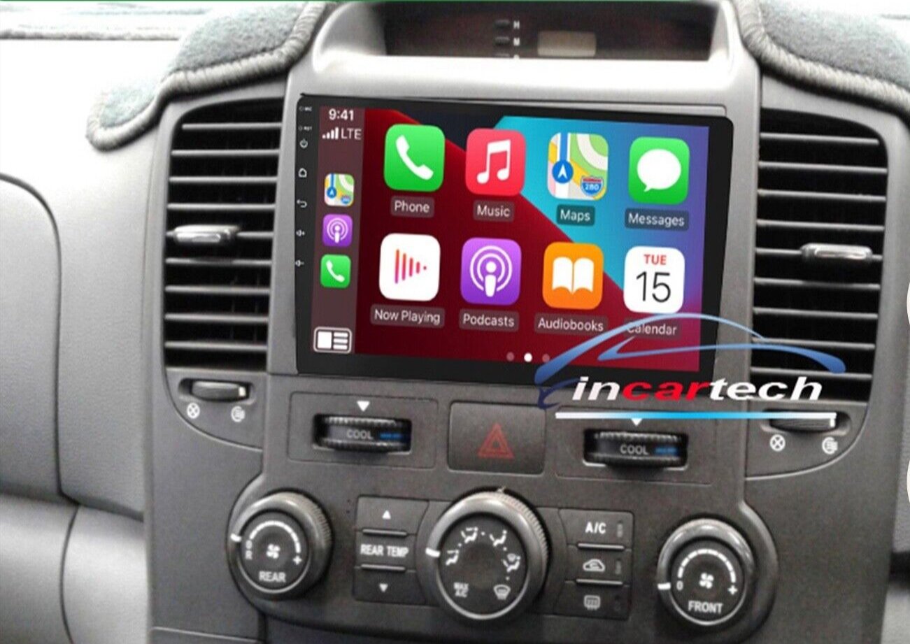 Kia Grand Carnival 2006-2011 Wireless Apple CarPlay Android Auto GPS Stereo Radio
