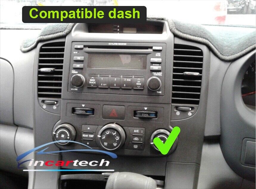 Kia Grand Carnival 2006-2011 Wireless Apple CarPlay Android Auto GPS Stereo Radio