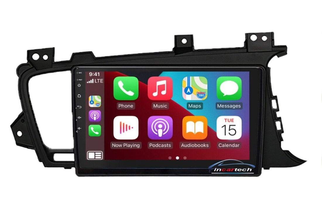 Kia Optima 2011-2015 Wireless Apple CarPlay Android Auto GPS Stereo Radio SatNav