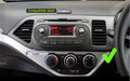 Kia Picanto 2011-2017 Wireless Apple CarPlay Android Auto GPS Stereo Radio SatNav