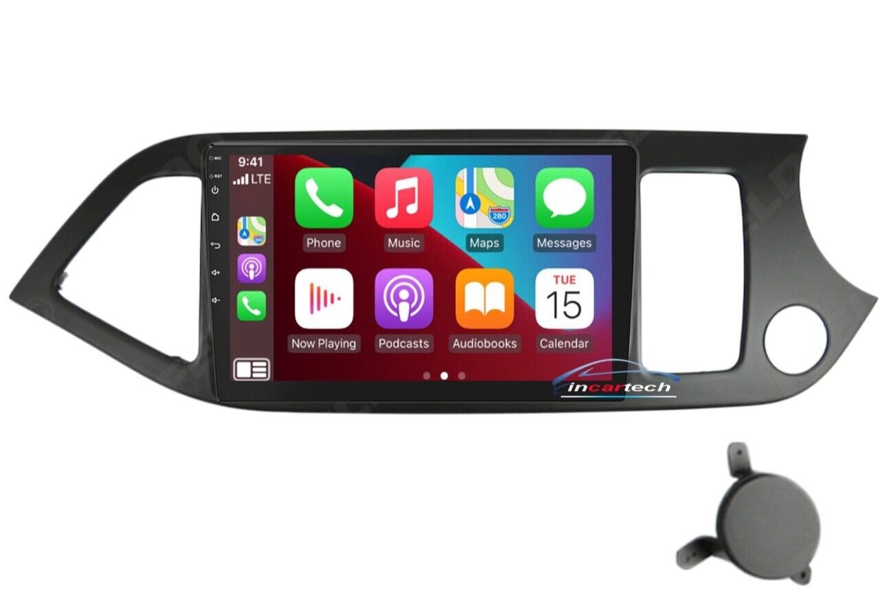 Kia Picanto 2011-2017 Wireless Apple CarPlay Android Auto GPS Stereo Radio SatNav, Kia Pro_Cee'd 2014+ JD Wireless Apple CarPlay Android auto GPS Stereo Radio SatNav