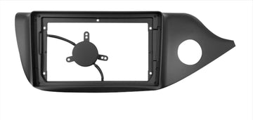 Kia Pro_Cee'd 2014+ stereo facia 9 inch android  Double din 2 din fascia frame surround