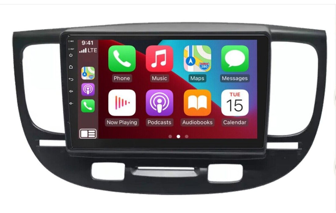 Kia Rio 2005-2011 JB Wireless Apple CarPlay Android Auto GPS Stereo Radio SatNav