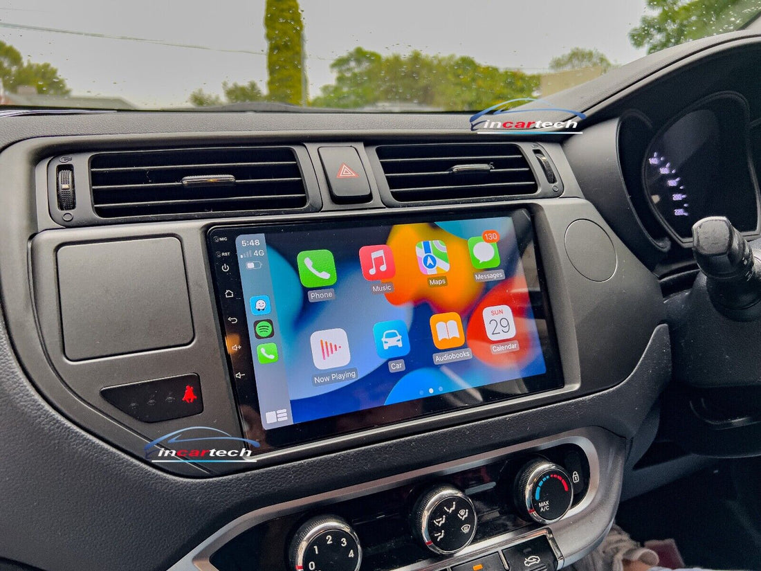 Kia Rio 2012-2014 Wireless Apple CarPlay Android Auto GPS Bluetooth Stereo Radio