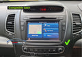 Kia Sorento 2013-2014 Wireless Apple CarPlay Android Auto GPS Stereo Radio SatNav platinum