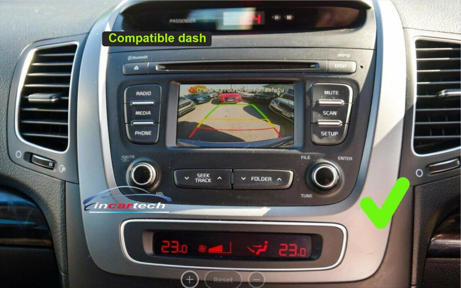 Kia Sorento 2013-2014 Wireless Apple CarPlay Android Auto GPS Stereo Radio SatNav platinum
