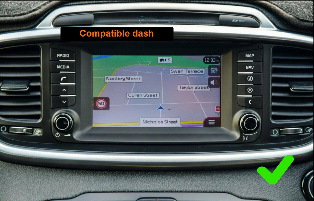 Kia Sorento 2015-2019 stereo facia 10 inch android  Double din 2 din fascia frame surround
