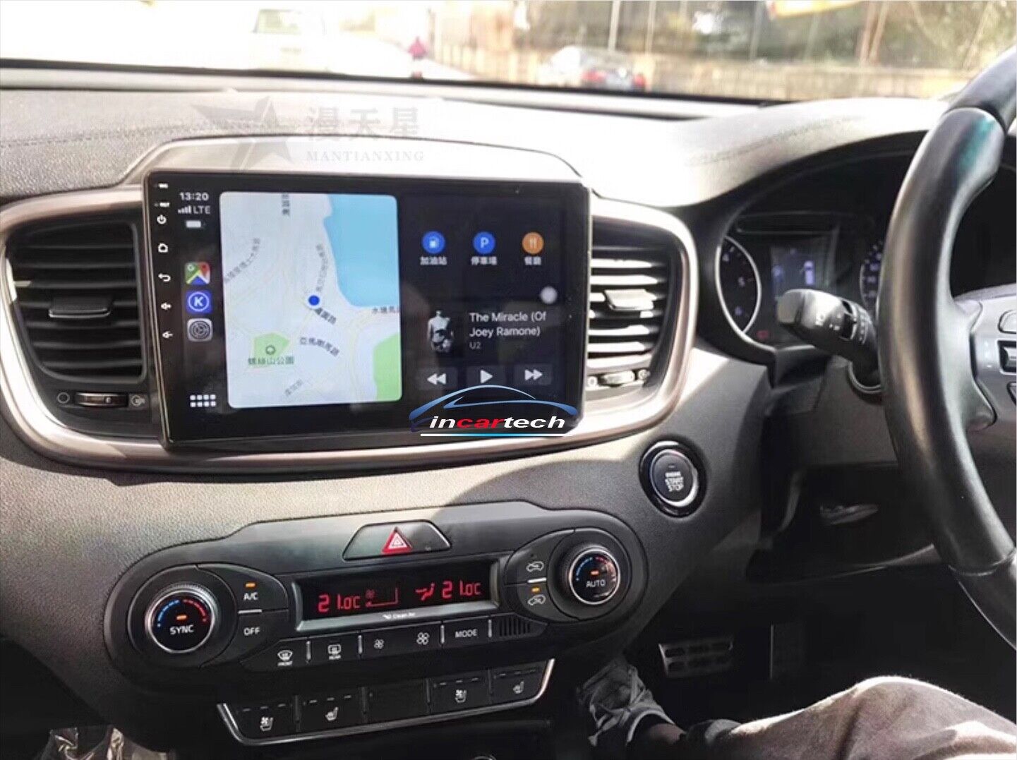 Kia Sorento 2015+ 10 inch Wireless CarPlay Android Auto GPS Stereo Radio SatNav