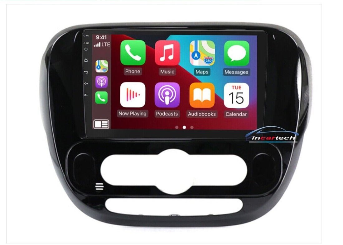 Kia Soul 2015+ Wireless Apple CarPlay Android Auto to GPS Stereo Radio SatNav