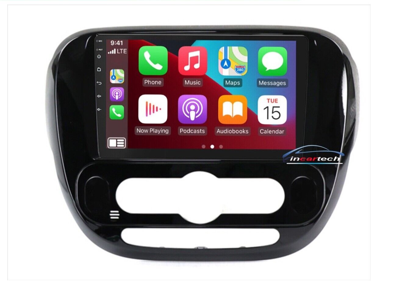 Kia Soul 2015+ Wireless Apple CarPlay Android Auto to GPS Stereo Radio SatNav