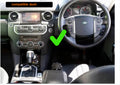 Land Rover Discovery 4 2009-2017 13.3 inch touchscreen aftermarket upgrade Car stereo wireless CarPlay and wireless Android Auto