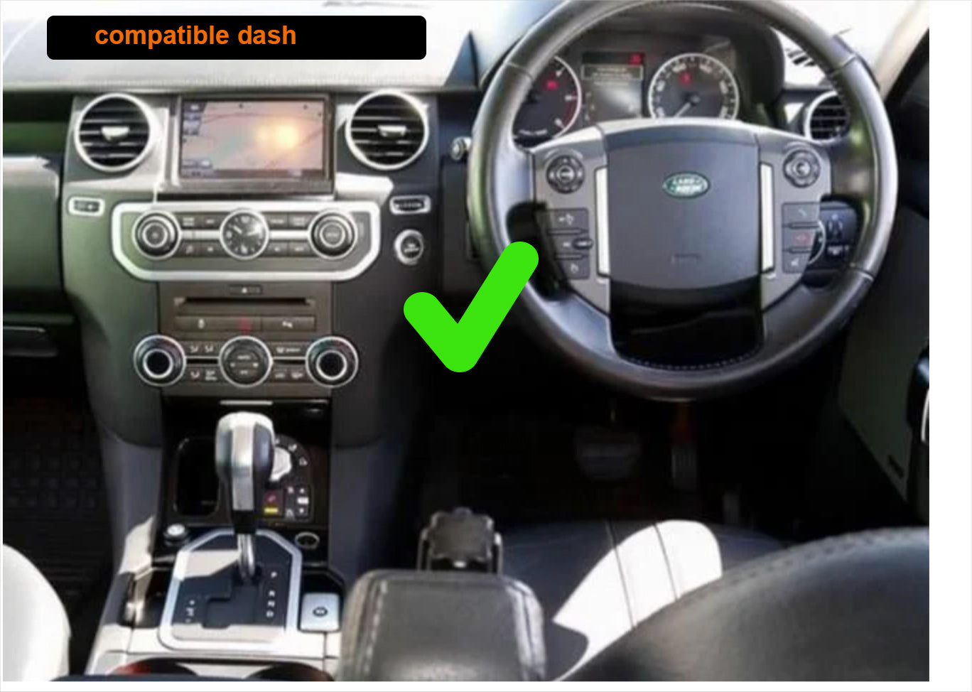 Land Rover Discovery 4 2009-2017 13.3 inch touchscreen aftermarket upgrade Car stereo wireless CarPlay and wireless Android Auto