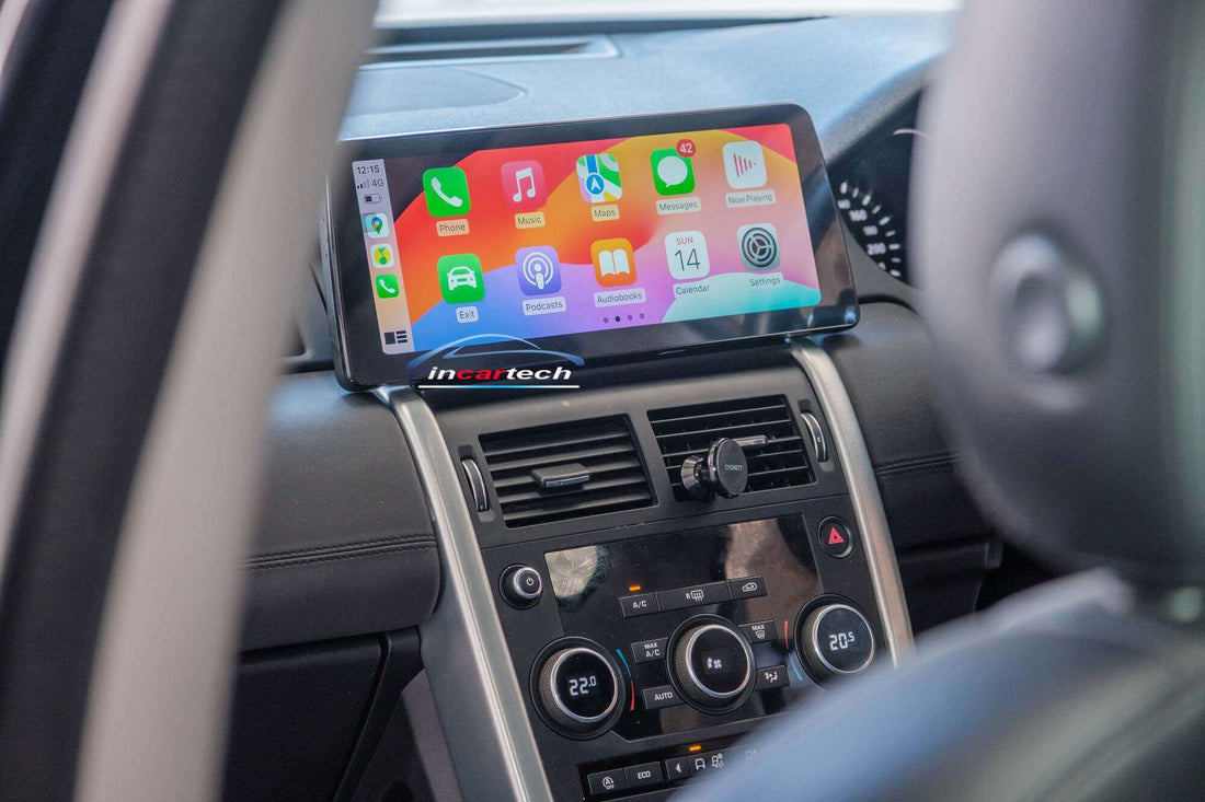 Land Rover Discovery Sport 2014-2019 12.3 inch aftermarket touchscreen upgrade Car stereo wireless CarPlay and wireless Android Auto