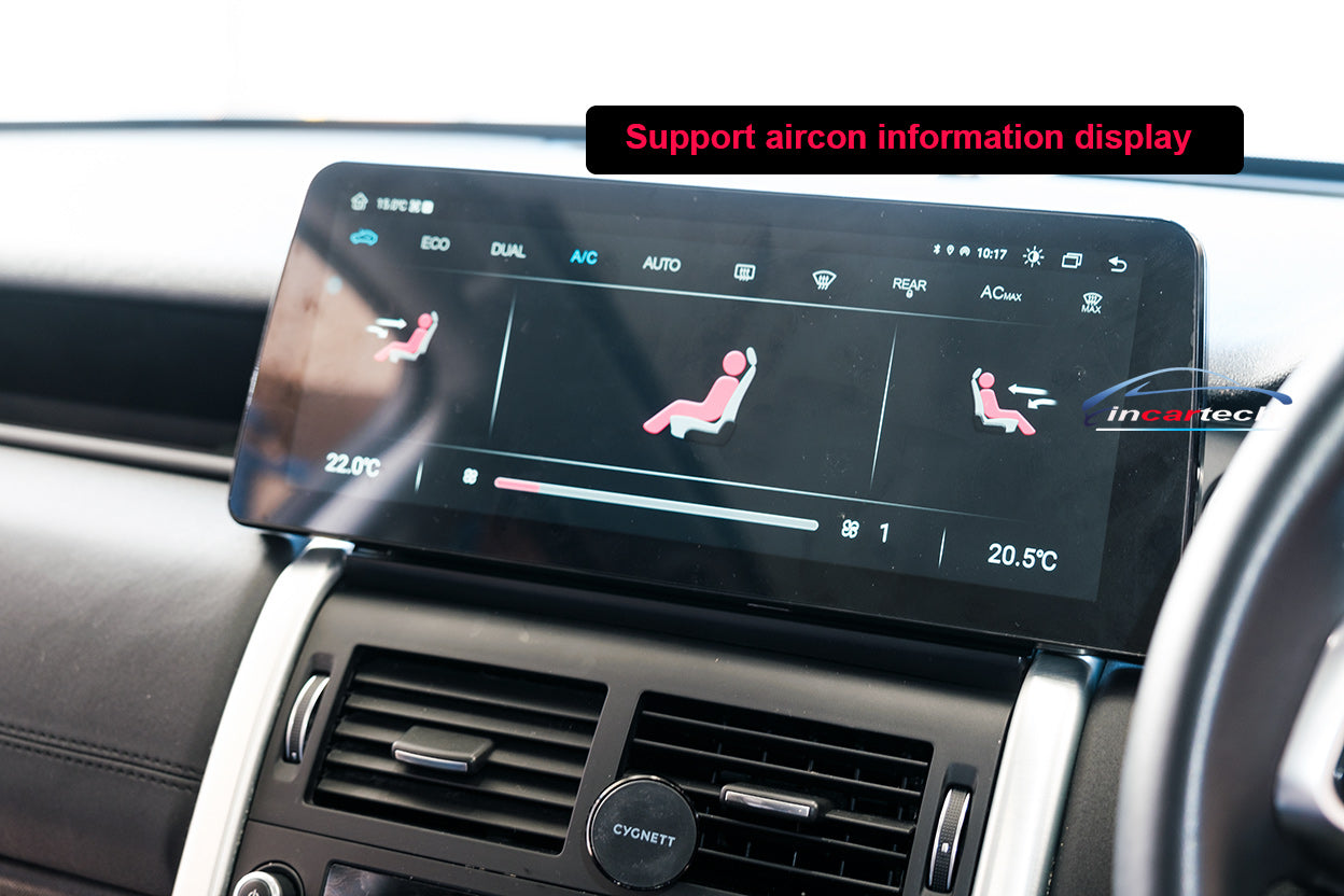 Land Rover Discovery Sport 2014-2019 12.3 inch aftermarket touchscreen upgrade Car stereo wireless CarPlay and wireless Android Auto