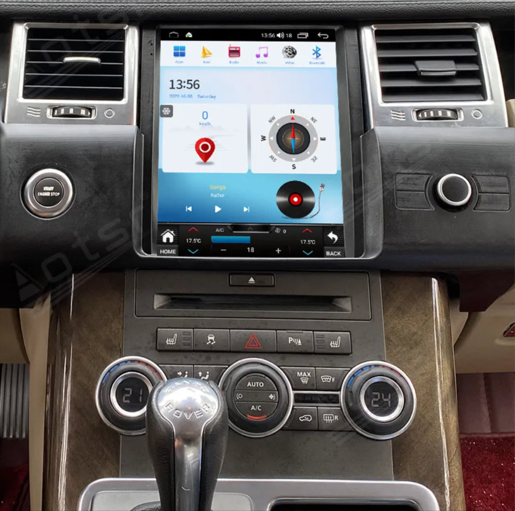 Land Rover Ranger Rover Sport 2010-2013 13.3 inch touchscreen aftermarket upgrade Car stereo wireless CarPlay and wireless Android Auto