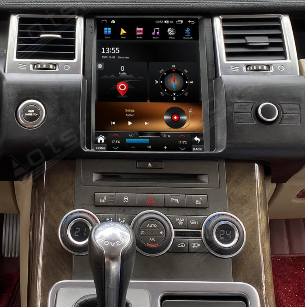 Land Rover Ranger Rover Sport 2010-2013 13.3 inch touchscreen aftermarket upgrade Car stereo wireless CarPlay and wireless Android Auto