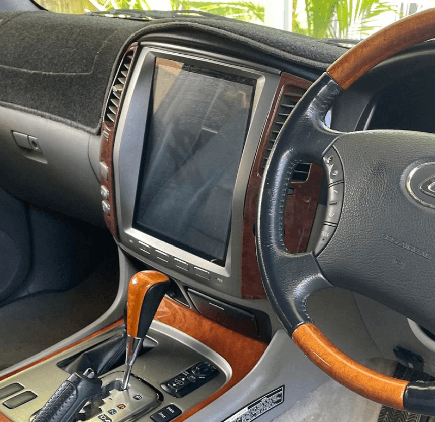Lexus LX570 2001-2007 GPS 12.1Tesla Style touchscreen Wireless CarPlay Android Auto stereo