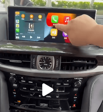 Lexus LX570 2016-2019 Add Wireless CarPlay & Android Auto MMI Retrofit Integration Interface