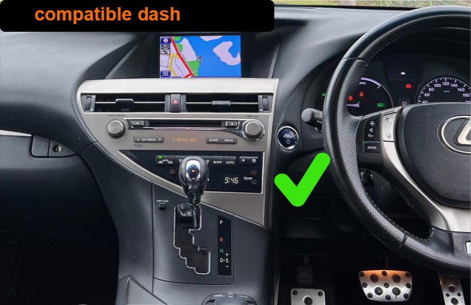 Lexus RX 2012-2015 Add Wireless CarPlay & Android Auto MMI Retrofit integration interface Module