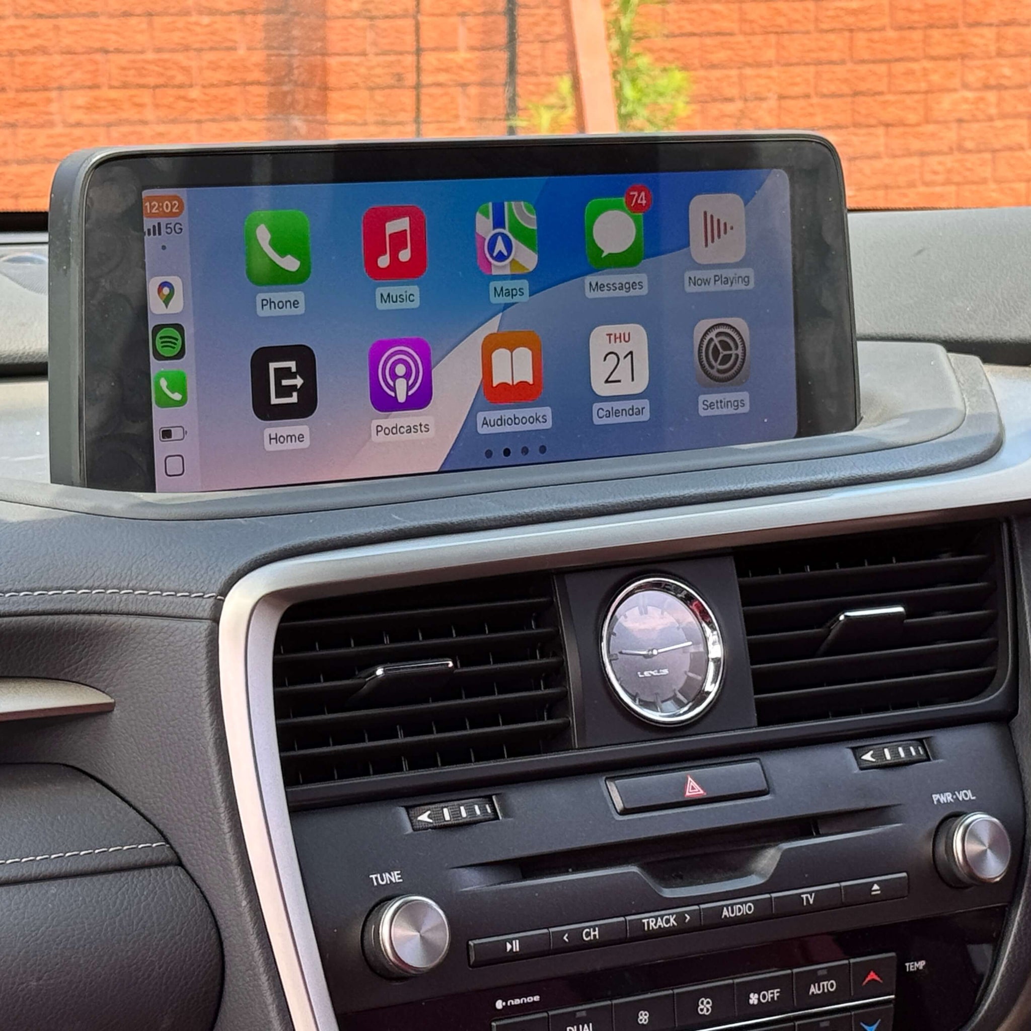 Lexus RX 2015-2019 Japanese imported Add Wireless CarPlay & Android Auto MMI Retrofit integration interface Moduel