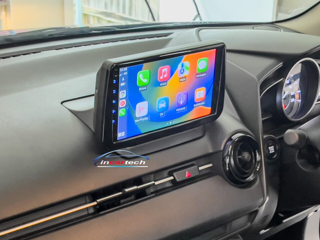 Mazda 2 2015-2019 Wireless Apple CarPlay Android Auto GPS Bluetooth Headunit DSP Stereo,Mazda 2 2005-2019 Genki Wireless Apple CarPlay Android Auto GPS Headunit Stereo Upgrade