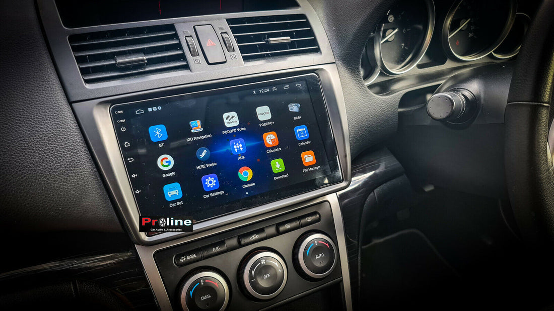 Mazda 6 08-12 GH GPS Bluetooth music Apple CarPlay Android Auto USB accessories