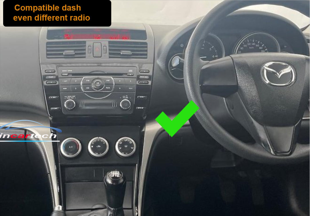 Mazda 6 08-12 GH GPS Bluetooth music Apple CarPlay Android Auto USB accessories