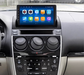 Mazda 6 2002-2008 GG GY Radio GPS wireless CarPlay Android Auto Top mount Head Unit stereo