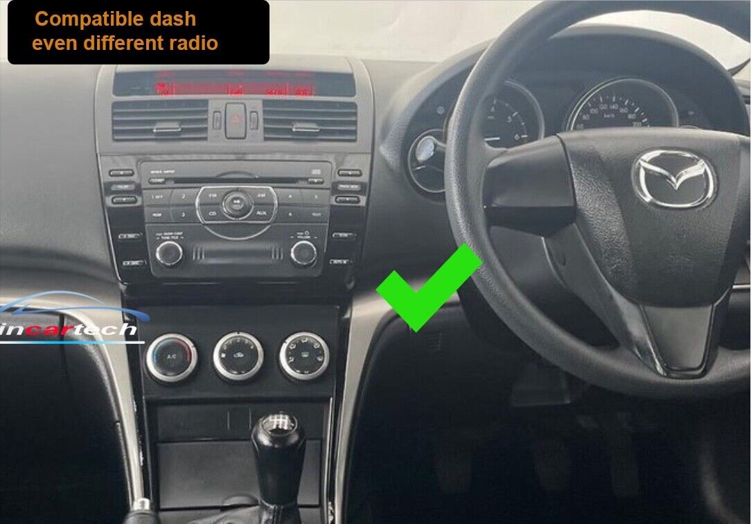 Mazda 6 2008-2012 GH GPS Bluetooth Wireless Apple CarPlay Android Auto Support Bose