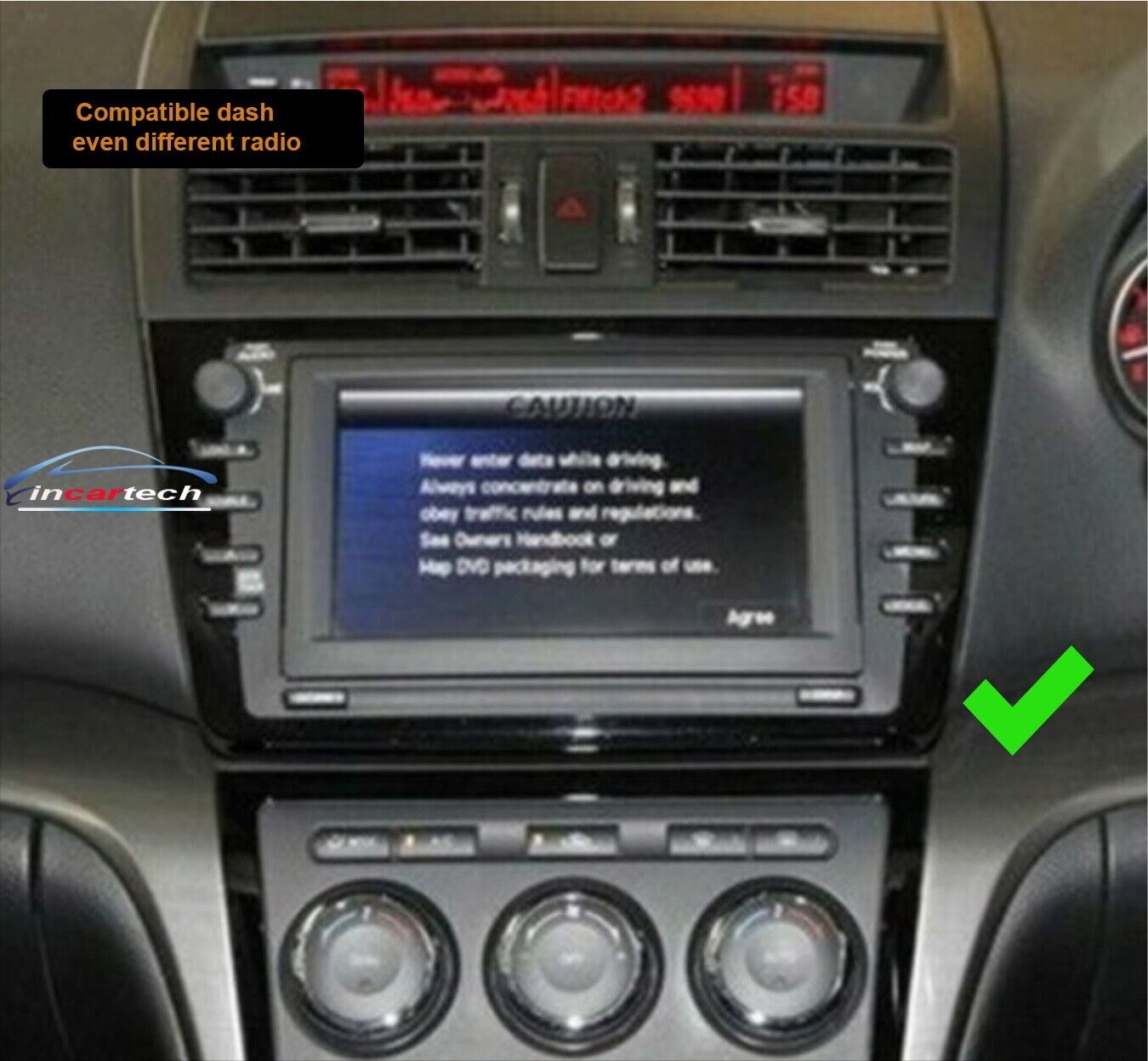 Mazda 6 2008-2012 GH GPS Bluetooth Wireless Apple CarPlay Android Auto Support Bose