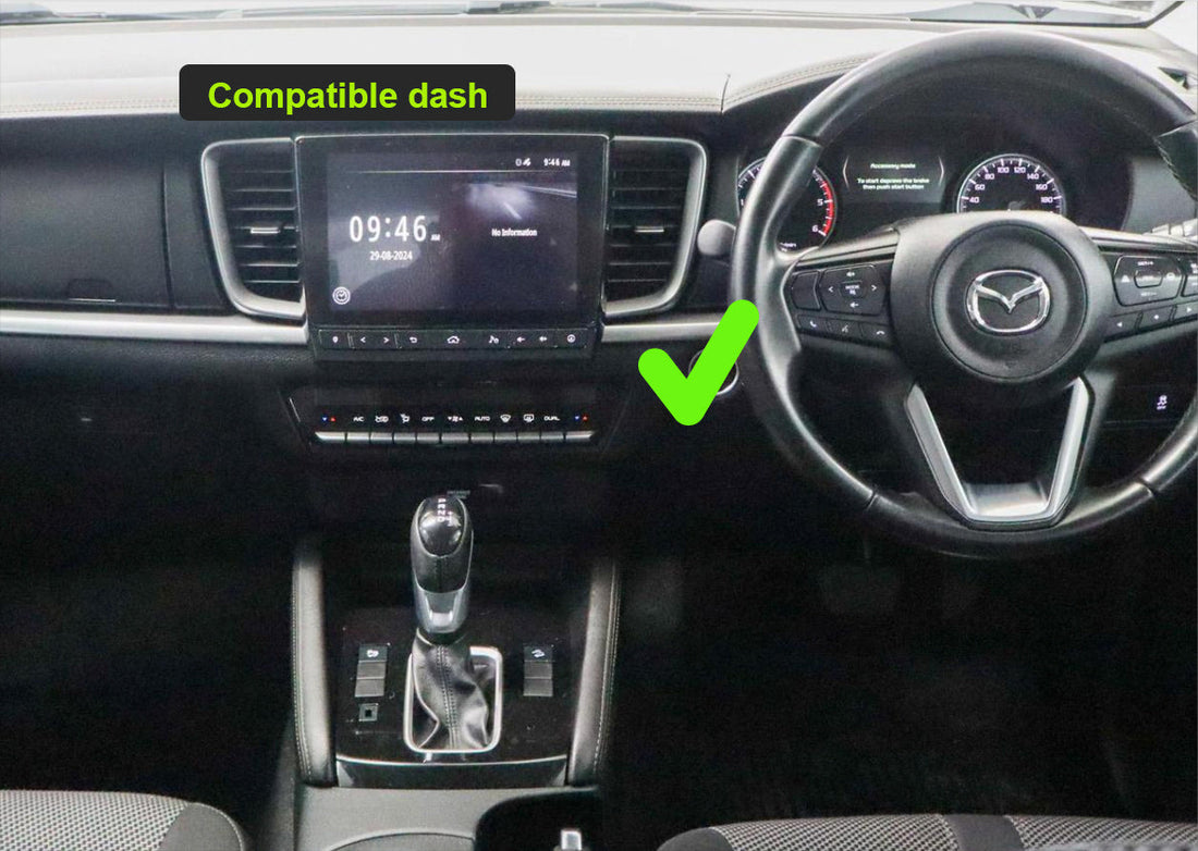 Mazda BT50 2020-2025 13.3 Touchscreen Wireless Apple Carplay Android Auto Stereo deck GPS