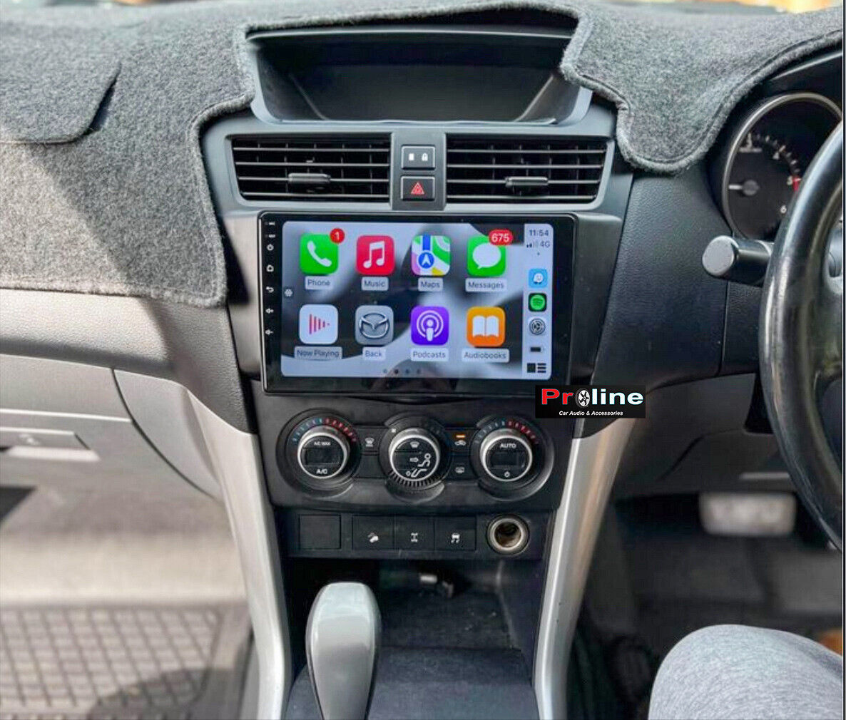 Mazda Bt50 12-18 Wireless Apple CarPlay Android Auto GPS Bluetooth Stereo 4WD accessories Camera