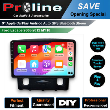 Mazda Tribute 2006-2012 MY10 GPS Wireless Apple CarPlay Android Auto Stereo Radio