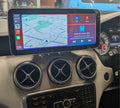 Mercedes Benz A-Class W176 2012-2018 12.3 inch touchscreen aftermarket screen upgrade Car stereo wireless CarPlay and wireless Android Auto