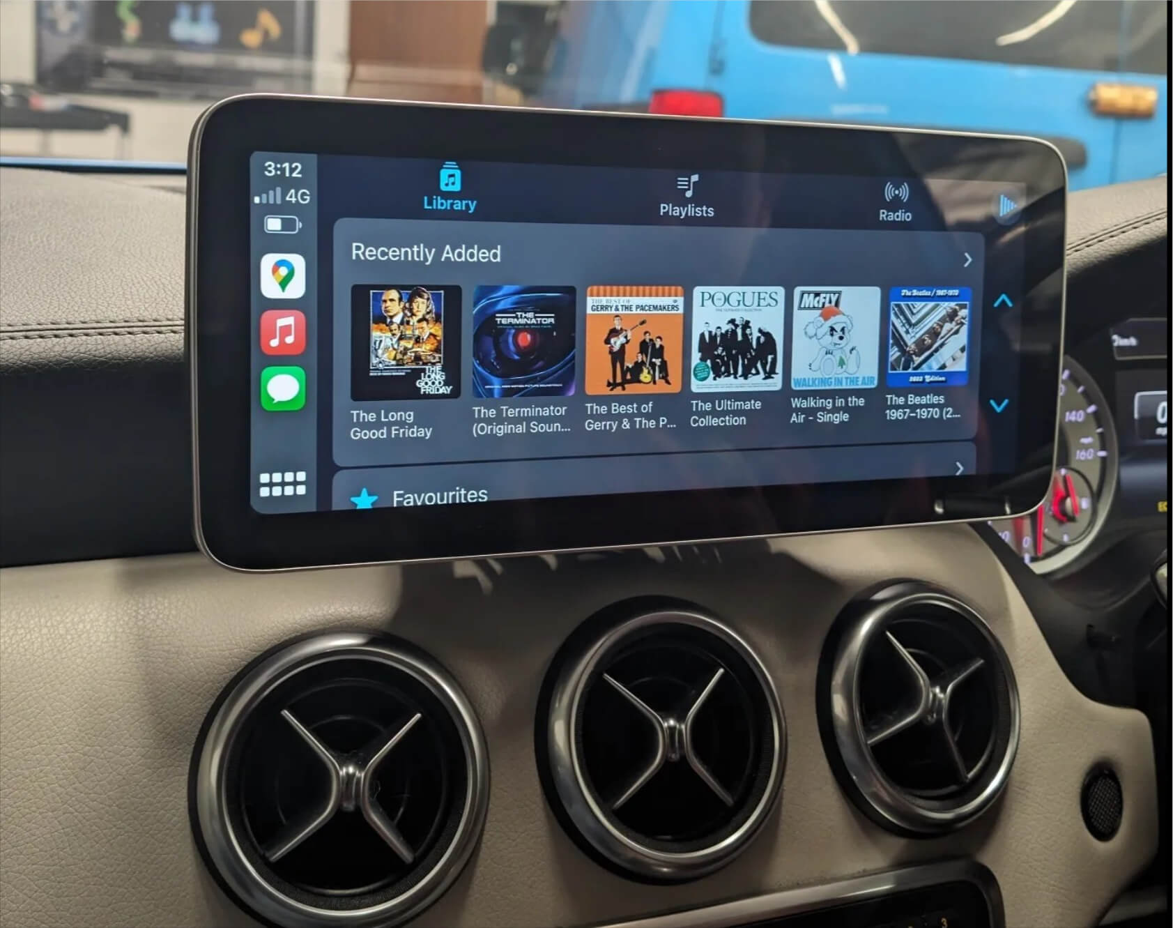 Mercedes Benz A-Class W176 2012-2018 12.3 inch touchscreen aftermarket screen upgrade Car stereo wireless CarPlay and wireless Android Auto