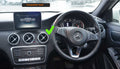 Mercedes Benz A-Class W176 2012-2018 12.3 inch touchscreen aftermarket screen upgrade Car stereo wireless CarPlay and wireless Android Auto