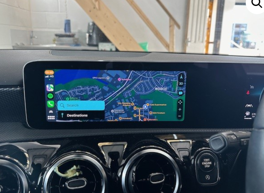 For Mercedes Benz A Class 18+ Android 13 CarPlay Proline Smart Ai Box Wireless CarPlay Adapter For Netflix / YouTube