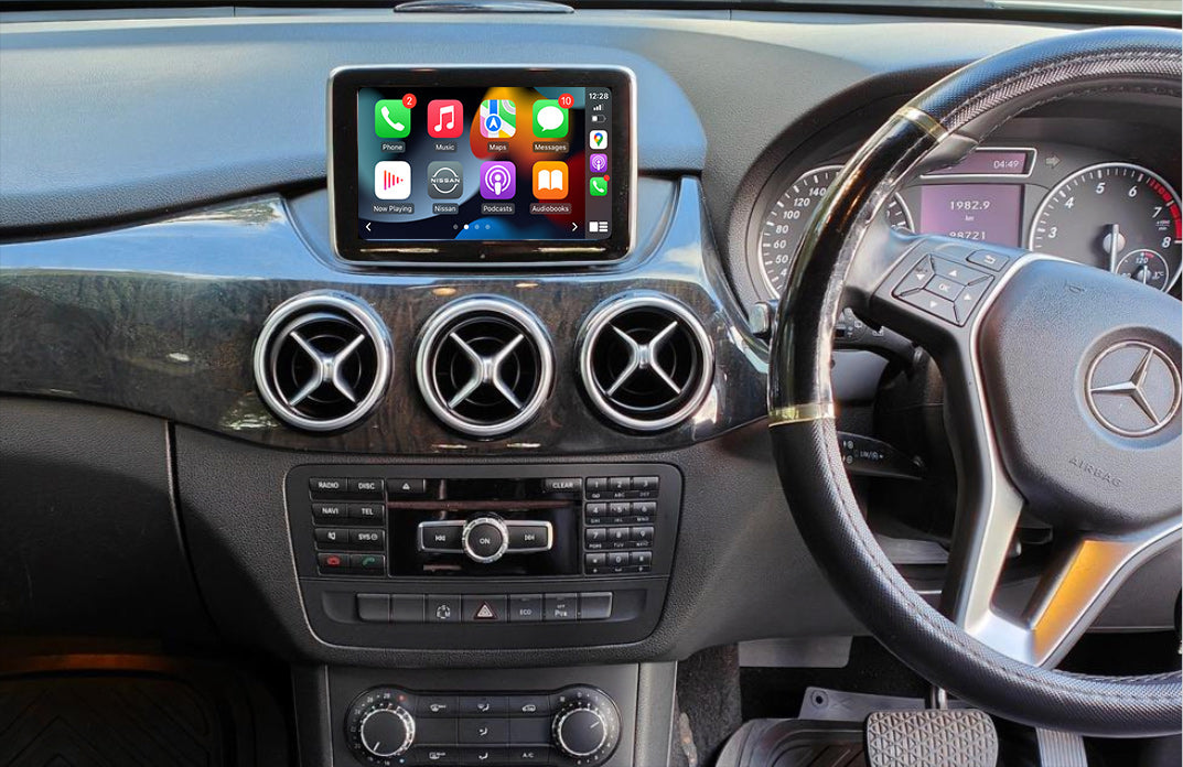 Mercedes Benz B Class 2012-2018 W246 Add Wireless Carplay & Android Auto MMI Retrofit integration interface